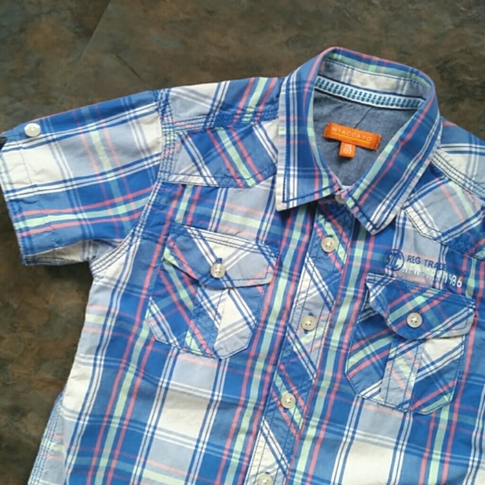 Size 5 boy short-sleeve shirt